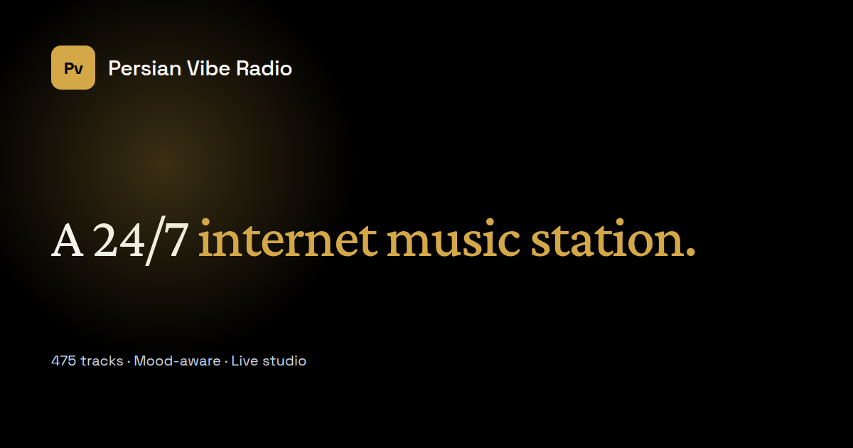 Persian Vibe Radio